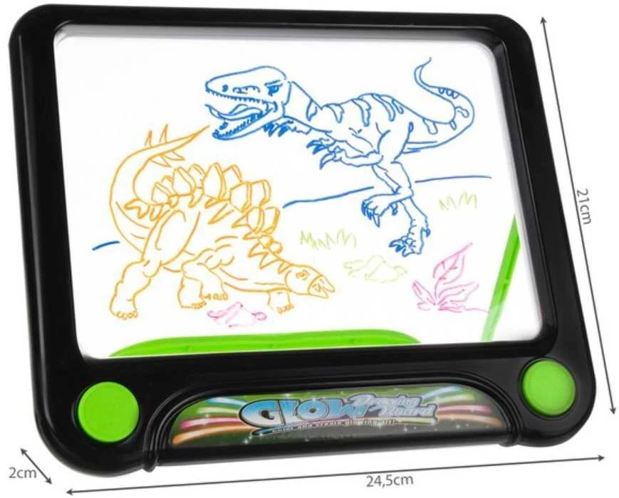 Magic Pad šviečianti piešimo lenta Dinozaurai (3282)