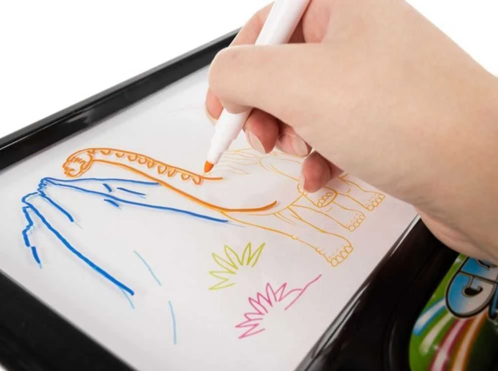 Magic Pad šviečianti piešimo lenta Dinozaurai (3282)