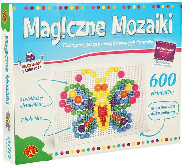 Dėlionė Alexander ALEKSANDRAS Magiška mozaika Sagų prisegimas 600el.