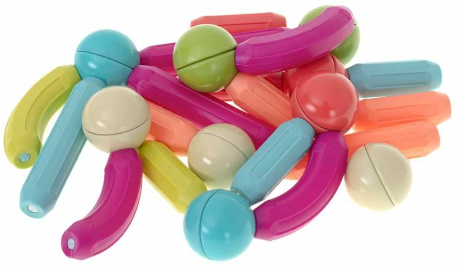 Ikonka KIK magnetiniai konstrukciniai blokai, 25 elementai