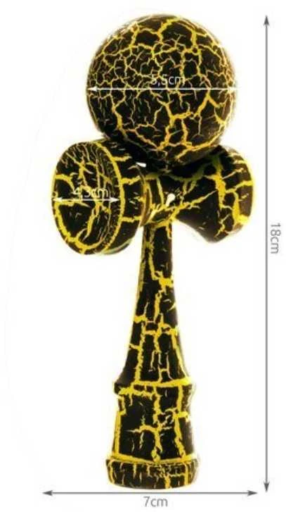 Iso Trade „KENDAMA“ Medinis įgūdžių žaidimas - Auksinis