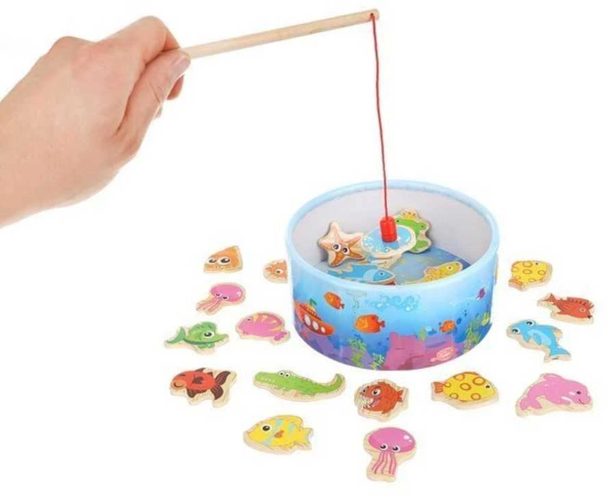 Kruzzel ISO TRADE Žaidimas „Žvejyba“ magnetinis, 22 vnt.