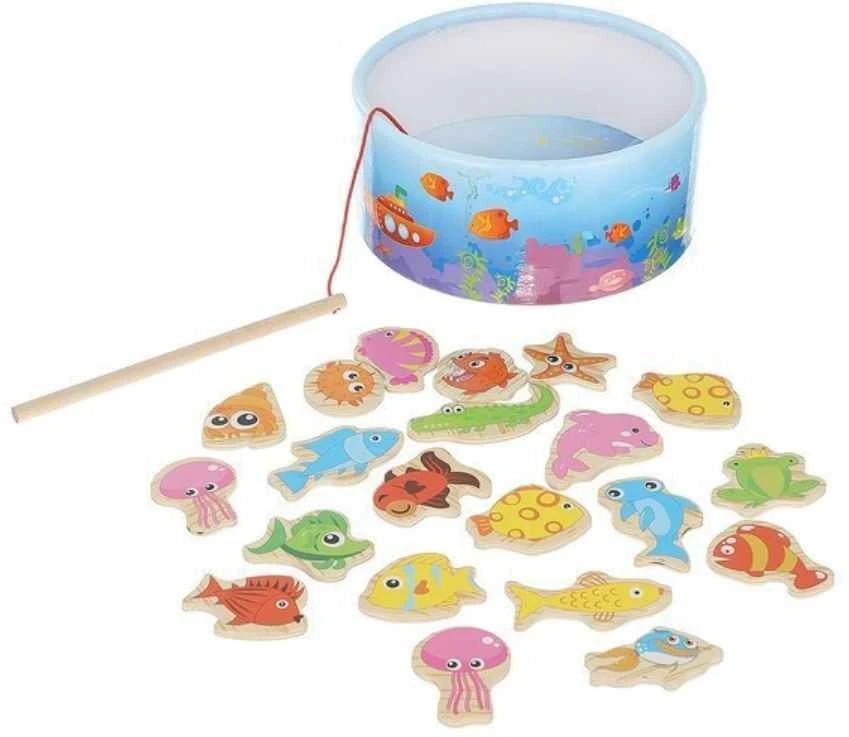 Kruzzel ISO TRADE Žaidimas „Žvejyba“ magnetinis, 22 vnt.