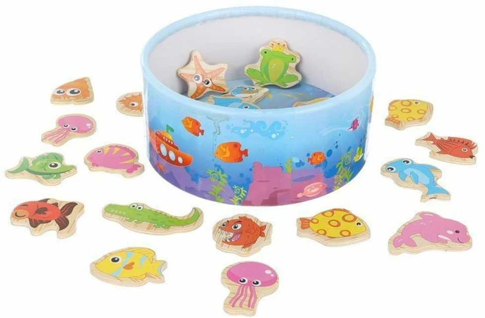 Kruzzel ISO TRADE Žaidimas „Žvejyba“ magnetinis, 22 vnt.