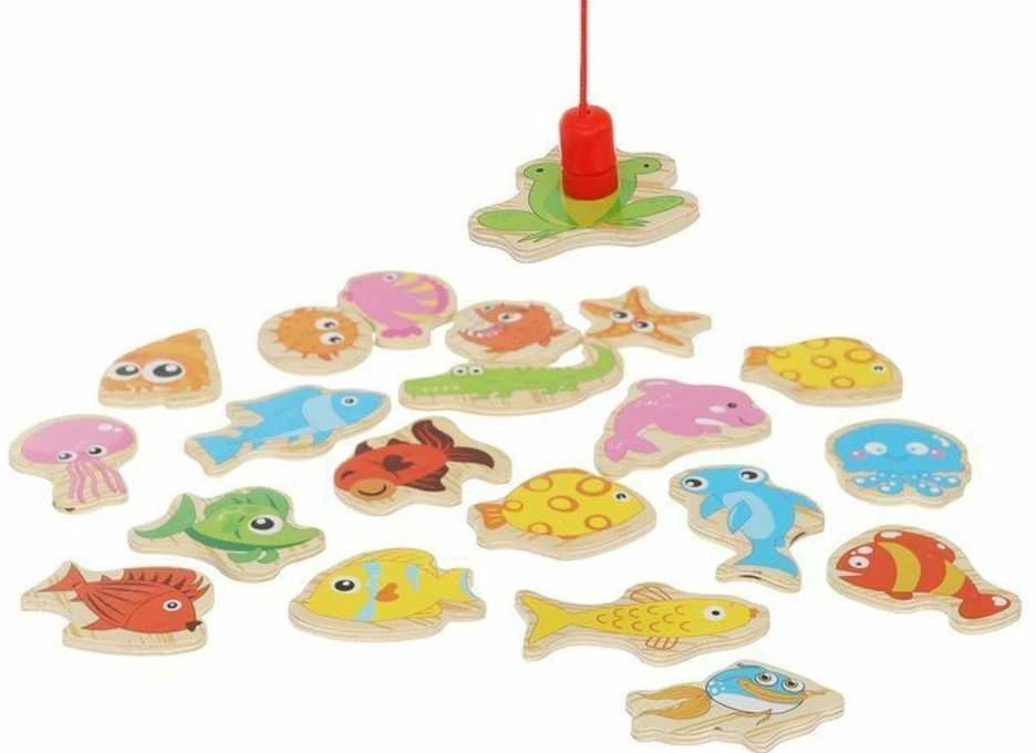 Kruzzel ISO TRADE Žaidimas „Žvejyba“ magnetinis, 22 vnt.