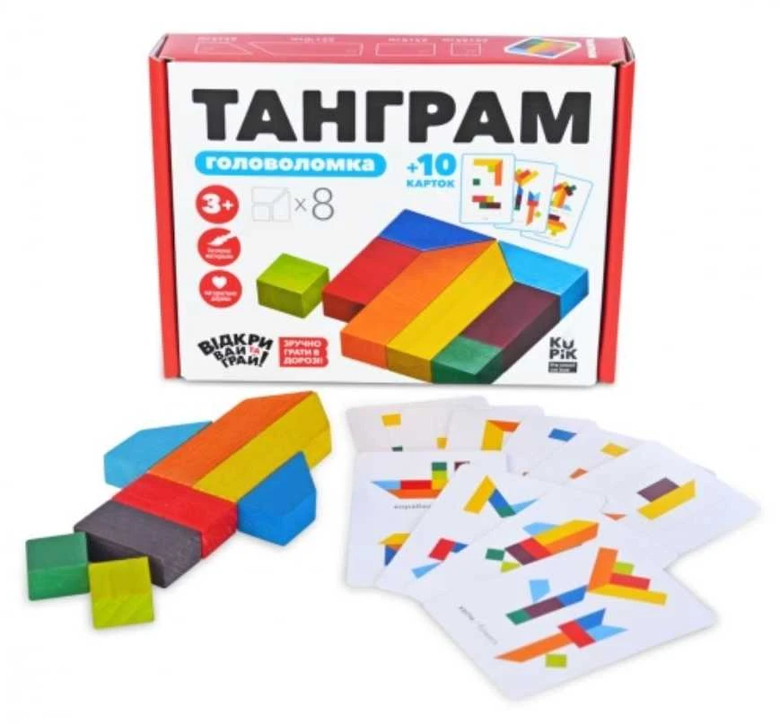 Dėlionė Igroteco Galvosūkis Tangrama, 8 det.