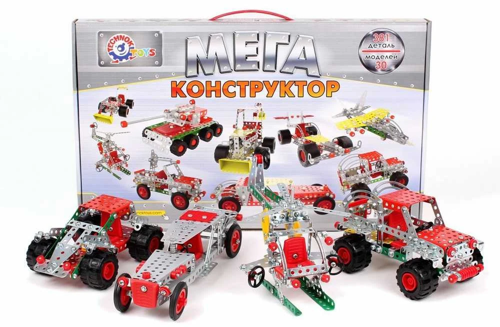 Technok Konstruktorius metalo Mega dydis