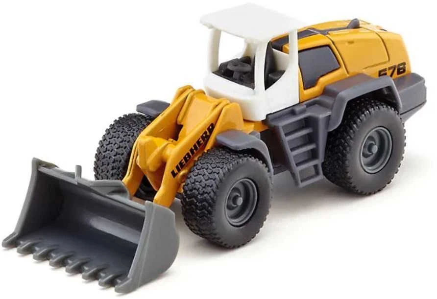 Metalinis SIKU automodelis 1477 - Ratinis krautuvas Liebherr