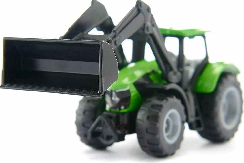 Metalinis SIKU traktorius 1394 - DEUTZ-FAHR su priekiniu krautuvu