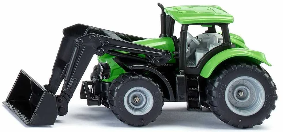 Metalinis SIKU traktorius 1394 - DEUTZ-FAHR su priekiniu krautuvu