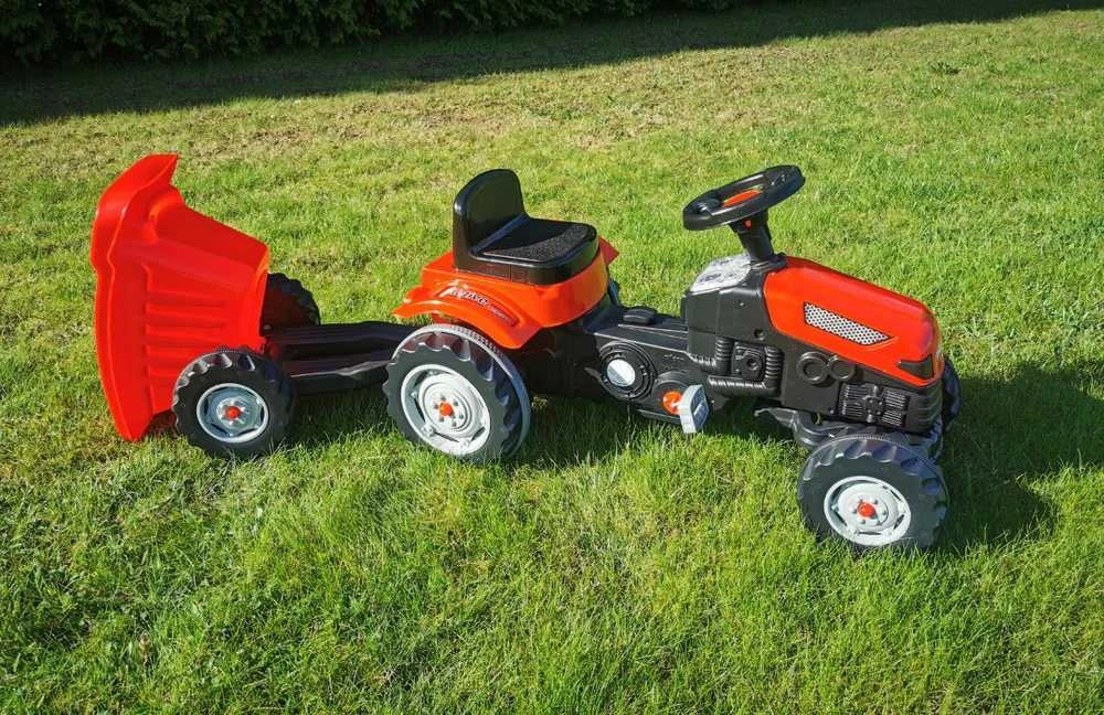 Pedalais minamas traktorius XXL su priekaba, Pilsan