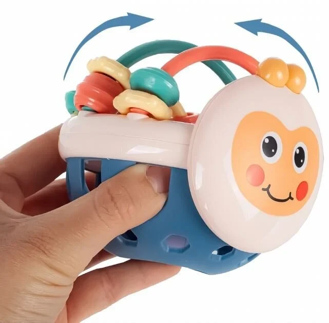 Malplay Jutiminis barškutis Bitutė su judančiais karoliukais