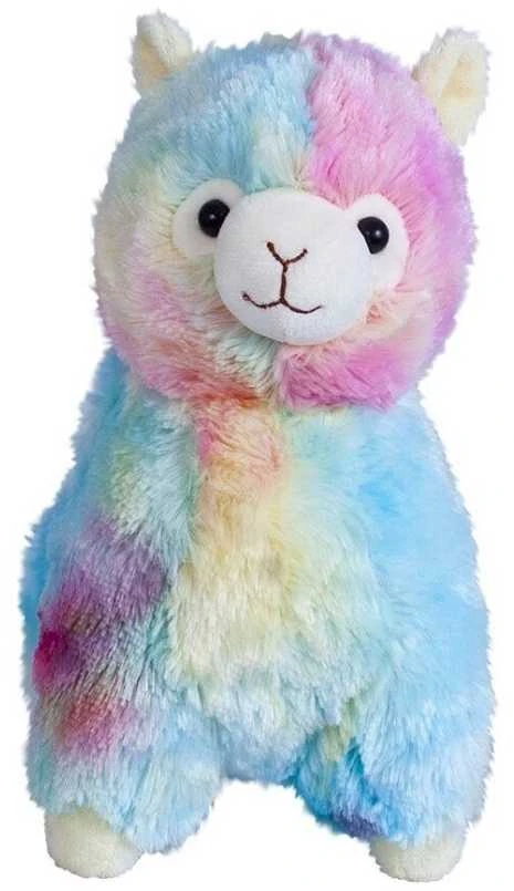 Minkštas pliušinis žaislas - Alpaka 23 cm (spalvota)