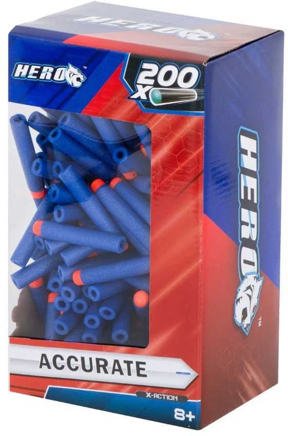 KIK NERF strėlytės, 200vnt, 7.5cm