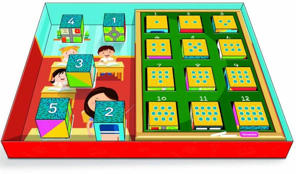 CLEMENTONI Mathematics cubes, 50321
