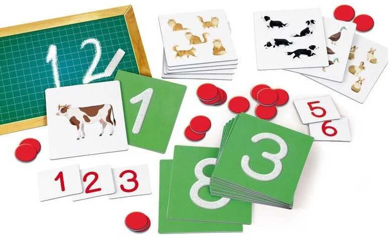 Edukacinis žaislas Clementoni Tactile Numbers 50737