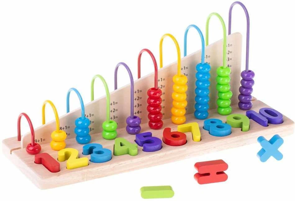 MONTESSORI Medinis rūšiavimo ir mokymosi skaičiuoti žaidimas