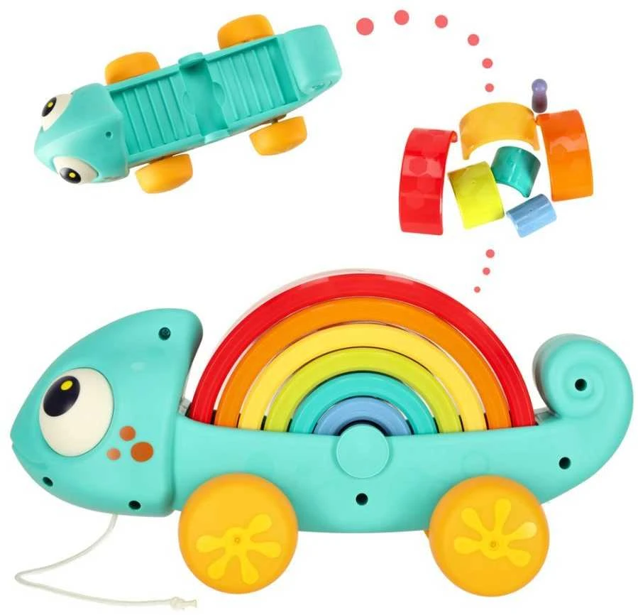 Montessori rūšiavimo žaislas Chameleonas