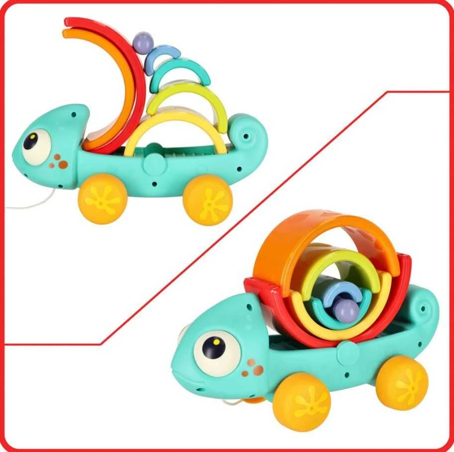 Montessori rūšiavimo žaislas Chameleonas