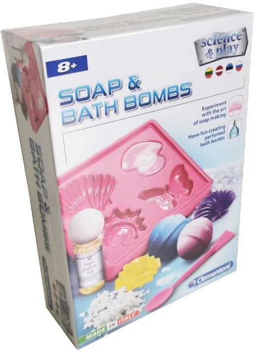 CLEMENTONI muilo bombų gamybos rinkinys (LT+LV+EE), 50540