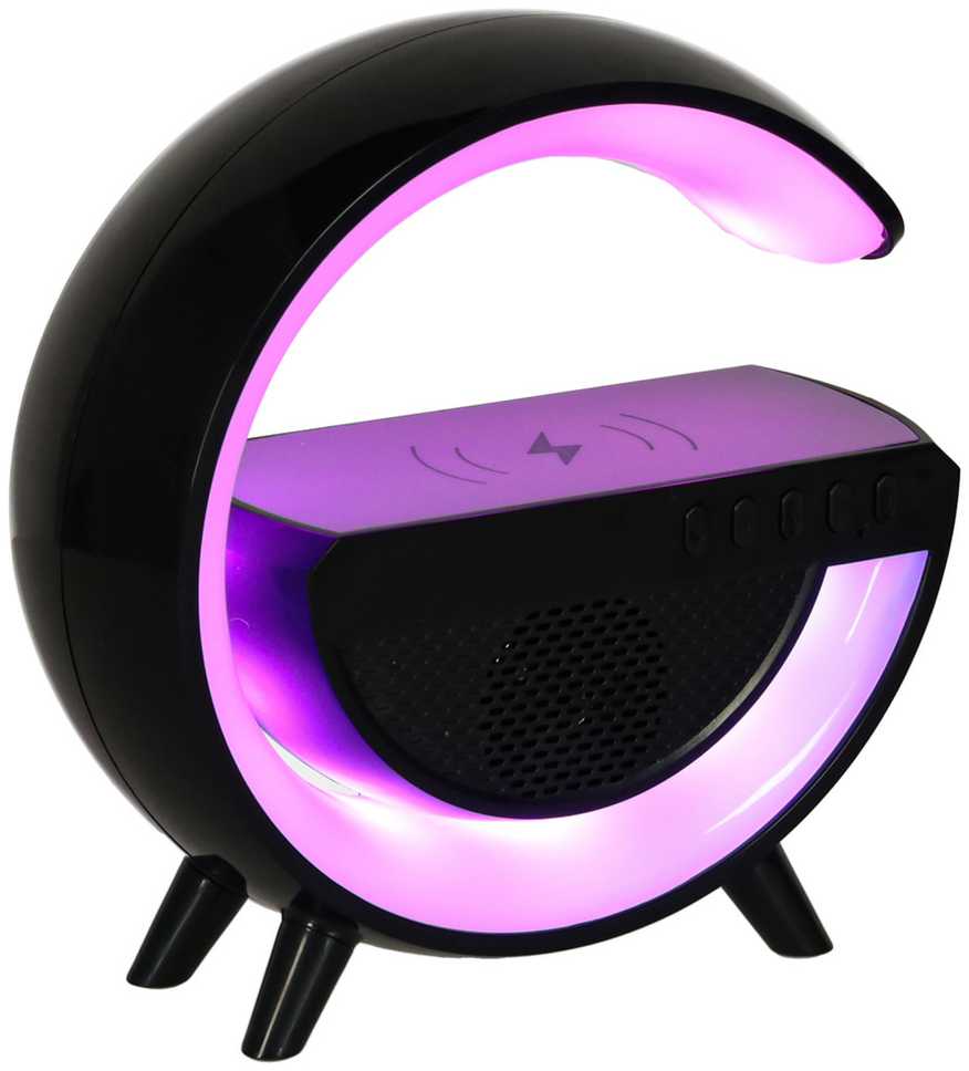 Ikonka RGB LED įkrovimo šviesos indukcinis radijas