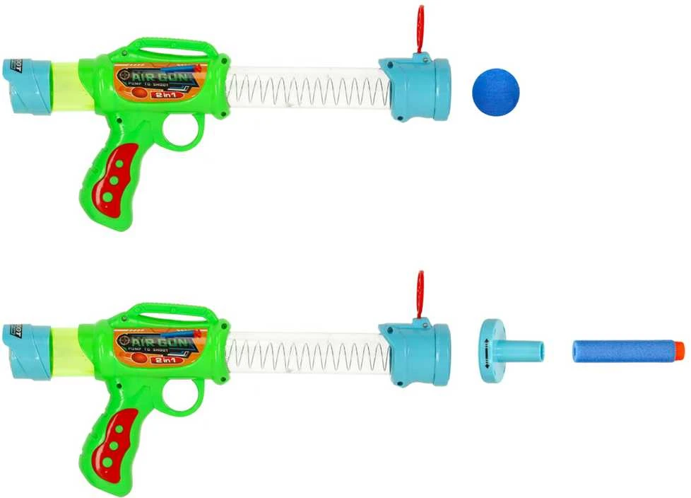 Nerf šovinių pistoletas 2in1