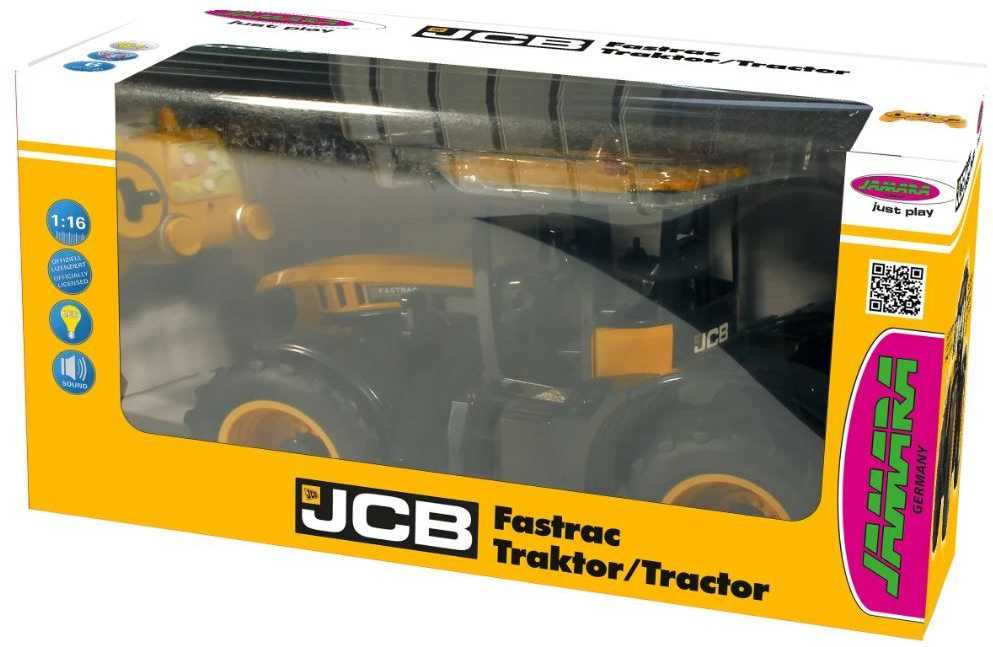 Jamara Nuotoliniu būdu valdomas RC traktorius JCB 1:16