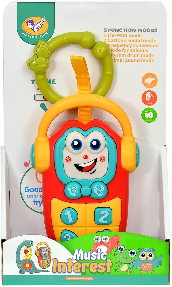 Pakabinamas muzikinis telefonas