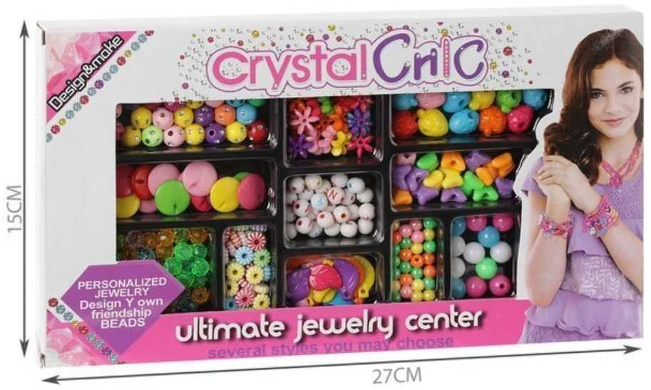Marka Niezdefiniowana Karoliukai papuošalams gaminti "Crystal Chic" - DIY