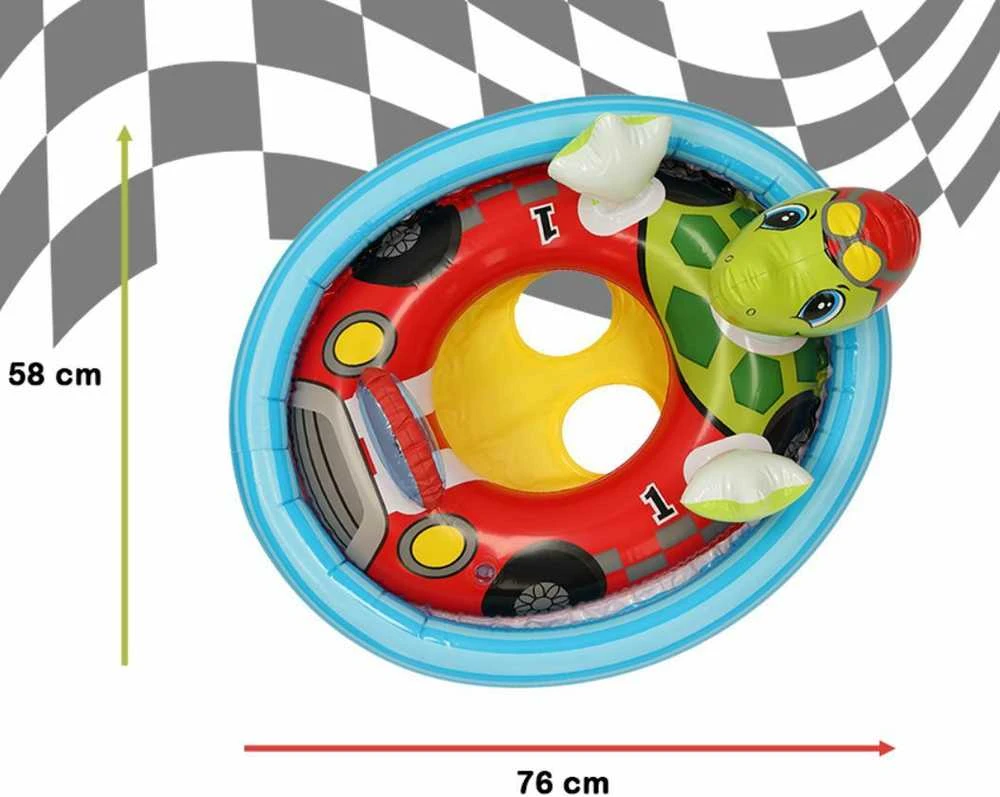 INTEX 59570 vaikiškas plaukimo pontoninis ratas vėžlys
