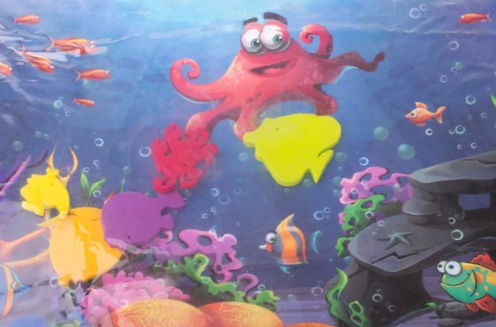 KIK Pripučiamas vandens kilimėlis kūdikiams - Aštuonkojis