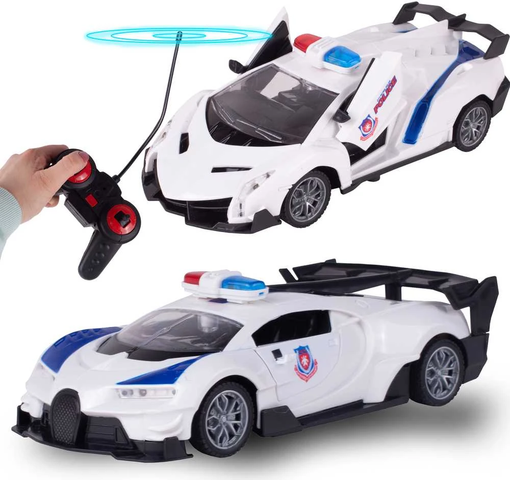 Malplay Nuotoliniu būdu valdomas policijos automobilis, RC