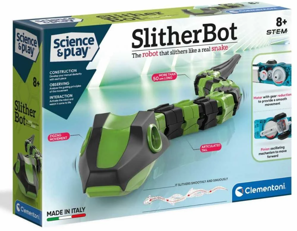Clementoni Robotas Konstruktorius "SlitherBot"