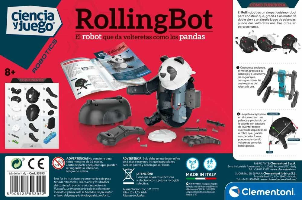 Clementoni Robotas Konstruktorius "Panda"
