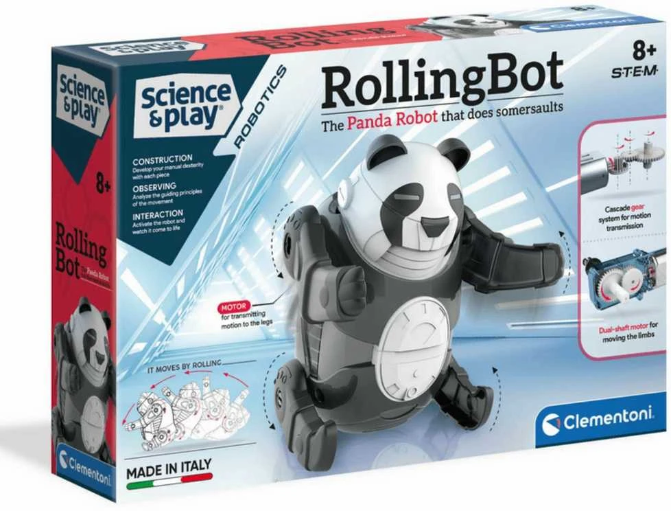 Clementoni Robotas Konstruktorius "Panda"