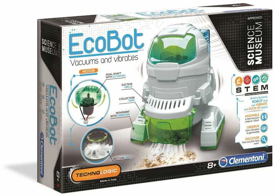 CLEMENTONI robotas Ecobot, 75040BL