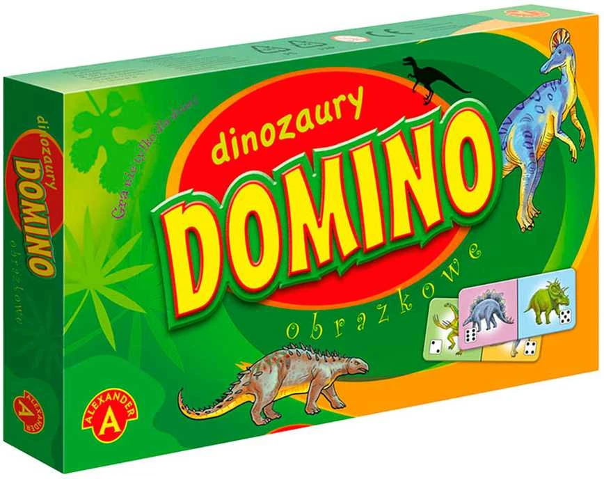 ALEXANDER dinozaurų domino edukacinis žaidimas 4+