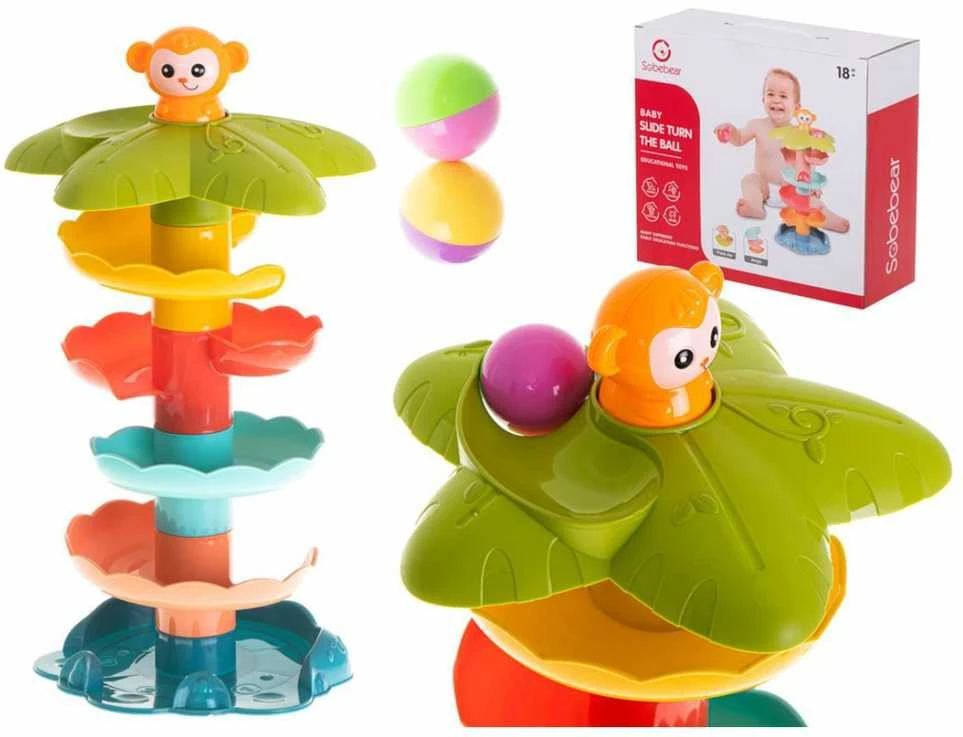 Ikonka KIK kamuoliukų trąsa - bokštas MONKEY