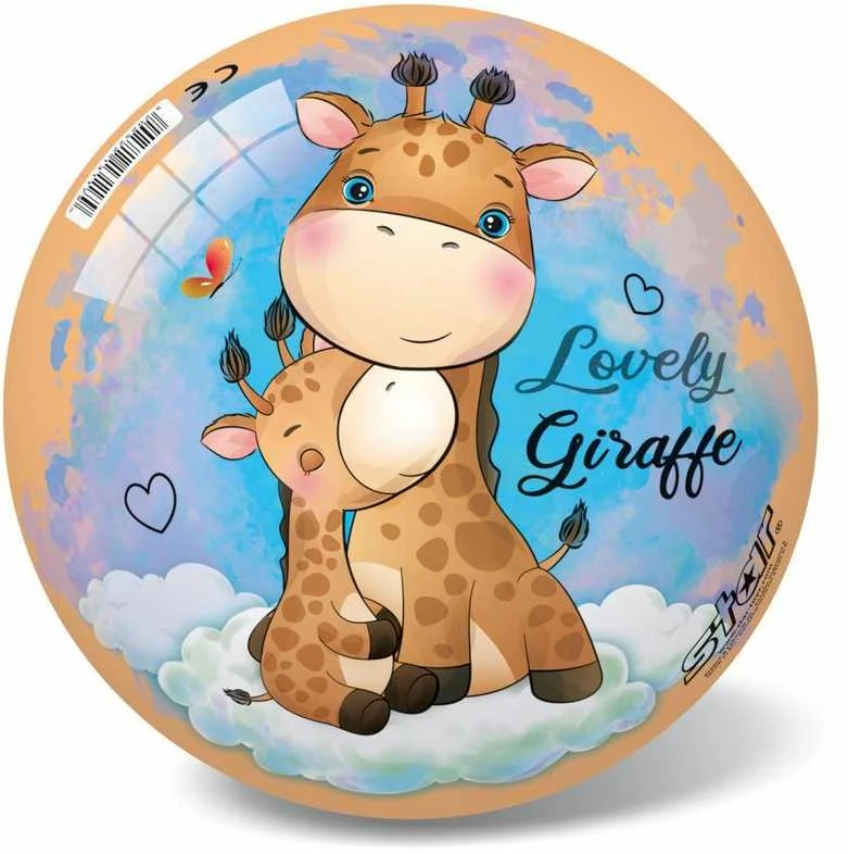 Hero STAR kamuolys Giraffe Elephant Panda 23 cm