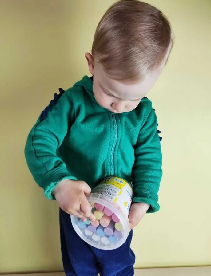 Genio kids Spalvotos piešimo kreidelės 21 vnt