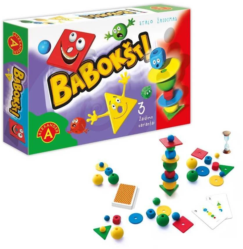 Stalo žaidimas BABOKŠT