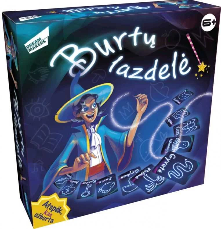 Stalo žaidimas "Burtų lazdelė"