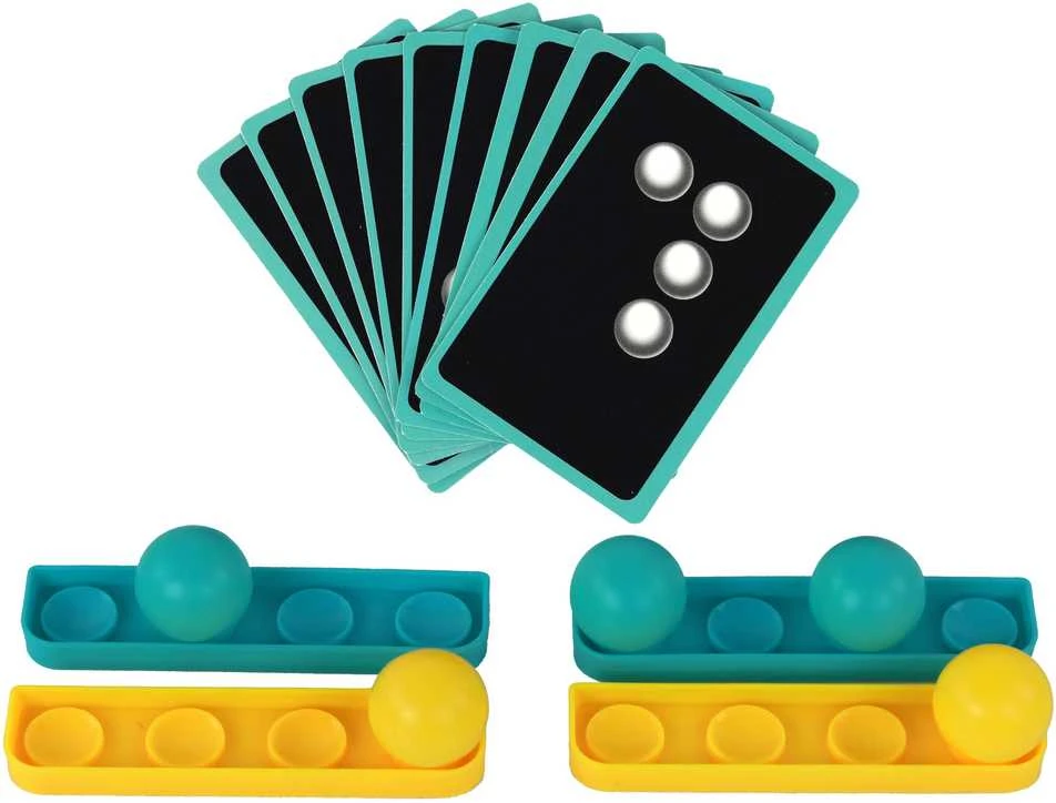 Arkadinis žaidimas Lean Toys Atšokantys kamuoliukai
