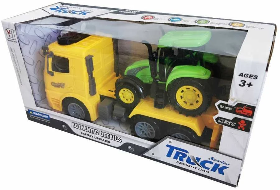 Sunkvežimis su traktoriumi inercinis - 28 cm