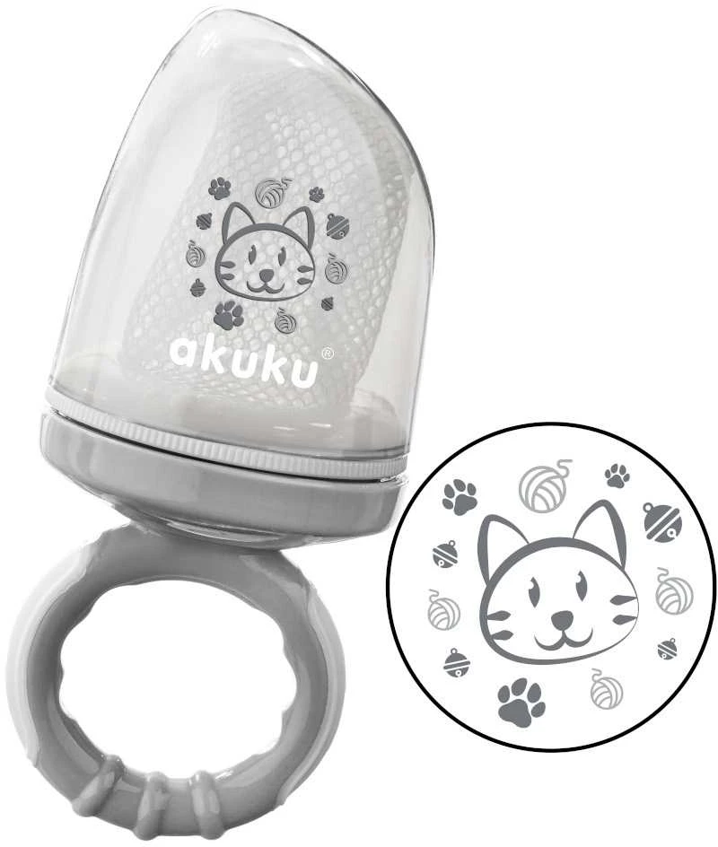 AKUKU maisto maitintuvas su dangteliu CAT, A0515