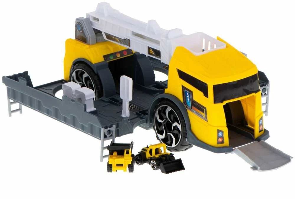 Ikonka KIK vilkikas transporteris su stovėjimo priekaba TIR
