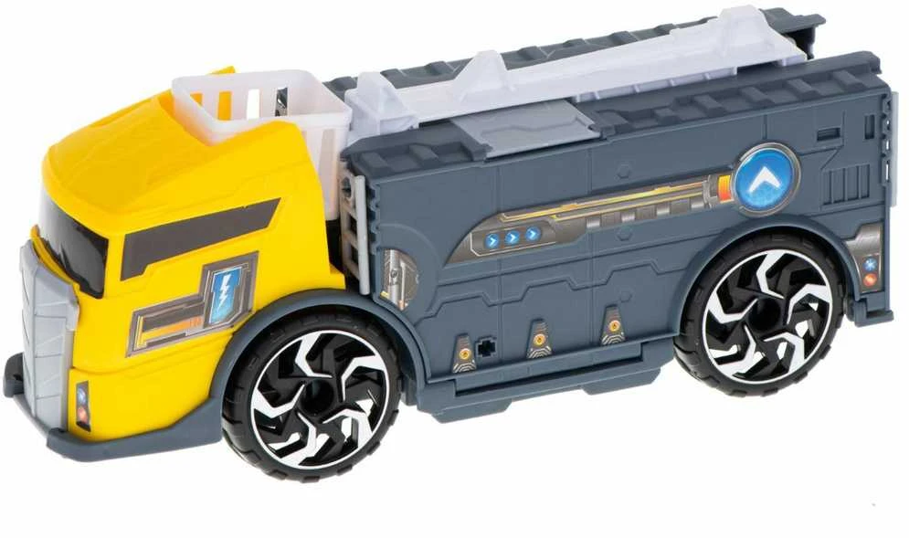 Ikonka KIK vilkikas transporteris su stovėjimo priekaba TIR