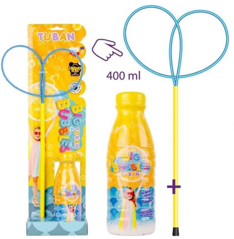 Tuban Muilo burbulų žiedas "Drugelis Pro" + Muilo burbulų skystis 400 ml