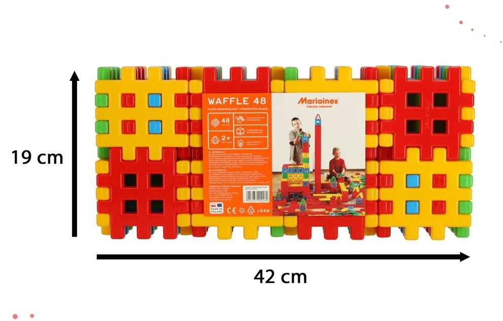 Vaflio formos konkstruktorius Marionex Waffle, 48 el.