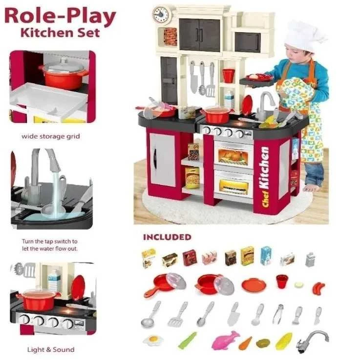 Vaikiškas virtuvėlės rinkinys "Talented Chef" 58 pcs